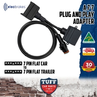Elecbrakes Plug & Play Adapter 7 Pin Flat - 7 Pin Flat  for Elecbrakes EB2 Bluetooth Electric Brake Controller Trailer Boat Caravan 12V 24V