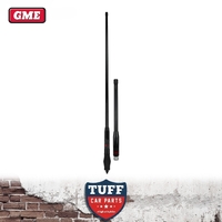 GME AE4705BTP Black Heavy Duty All Terrain UHF CB Radome Antenna Twin Pack - 2.1 & 6.6 DBI