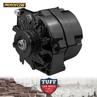 Holden HQ HJ HX HZ WB 6 Cylinder Aeroflow Black Alternator 120 Amp Internal Reg