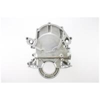 Proflow Timing Cover, 1-piece, Aluminium, Natural, For Ford, Early Style 289,302, 351W, Front Entry Seal, Each