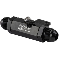 Proflow Valve, Shut-Off, Aluminium, Black, -16 AN Male Threads, Each