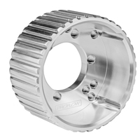 Proflow Gilmer Billet Crank Pulley Short, Silver