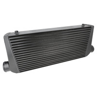 Proflow Intercooler Race Series, Bar & Plate, 600 x 300 x 100mm, 3.0'' Outlets, Aluminium, Universal, Black