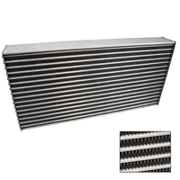 Proflow Intercooler Aluminium Natural, Universal Bare & Plate Core Only 600 x 300 x 76mm