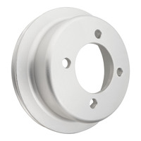 Proflow Billet Crank Pulley, V-Belt, 1-Groove, Aluminium, For Ford, 302-351C, Some Windsor