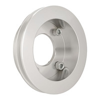 Proflow Billet Aluminium Single V Groove Crank Pulley, BB Ford 429-460, Raw, Each