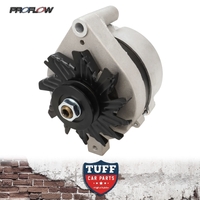 Proflow Raw Aluminium Alternator 100 AMP External Regulator for Ford Falcon XR XT 200 221 250 New