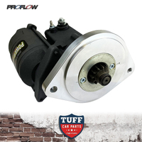 Proflow Power Torque 1.9hp Gear Reduction Mini Starter Motor Black for 429 460 Big Block Ford 1.4Kw