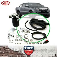 SAAS Ford Ranger PX2 Mk11 Diesel 2015 - 2018 Black Oil Catch Can + Fitting Kit