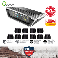 Oricom TPS10-10E Real Time Tyre Pressure Monitoring System Including 10 External Sensors