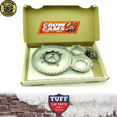 Holden Commodore VE VF 6.0L 6.2L V8 Crow Cams Double Row Timing Chain Set Line Bore 0.005"