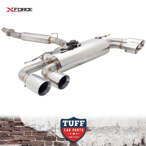 2013-ON Audi S3 8V Sedan XForce Performance 3" Varex Cat Back Exhaust