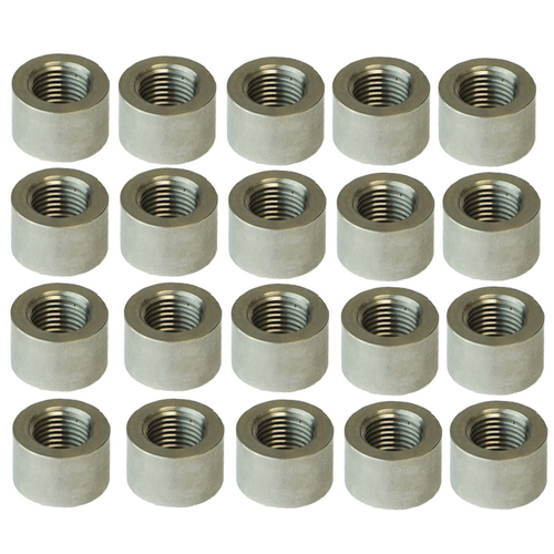 Proflow Fitting Weld In Oxy Sensor Port M18 x 1.50mm, Steel, Bulk Pack 20pc