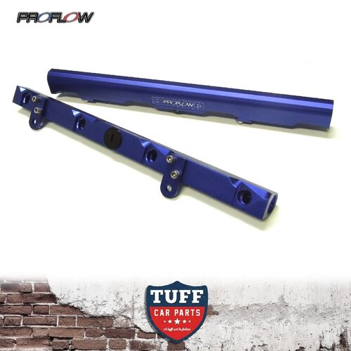 VE Holden Commodore L98 L76 L77 6l V8 Proflow Billet Fuel Rail Kit Anodized Blue