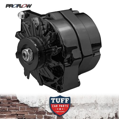 EH HD HR Holden Red 6 Cylinder Proflow Black Alternator 140 Amp Internal Reg New