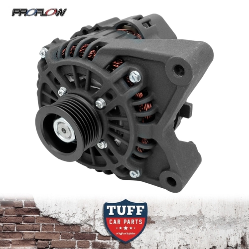 Proflow Black Wrinkle Alternator 140 AMP for Ford Falcon AU-BA XR6 6cyl 1999-2005 New