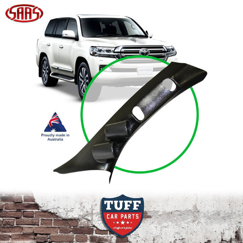 SAAS Single Piece Twin Dual Gauge Pillar Pod for Toyota Landcruiser 2007-ON 200 Series