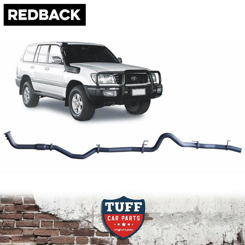 10/00-10/07 Toyota Landcruiser 100 Series 4.2L (No Muffler, No Cat) Redback Performance Exhaust Turbo Back 