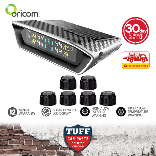 Oricom TPS10-6E Real Time Tyre Pressure Monitoring System Including 6 External Sensors